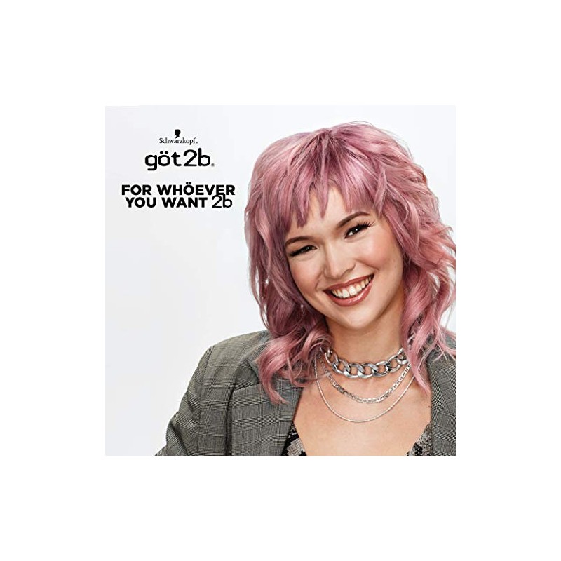 Got2b Metallics Permanent Hair Color, M84 Sakura Pink