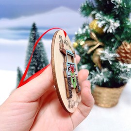 Oh What Fun It is to Ride Ornament, SUV Car Christmas Ornament, Oh What Fun SUV Wreath Hanging Ornaments 2024, SUV Ornament for Christmas Tree Decorations, Car Christmas Keepsake, Gift for Drivers