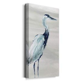 Renditions Gallery by The Sea Crane I Wall Art, Premium Gallery Wrapped Canvas Decor, Ready to Hang, 24 in H x 12 in W, Made in America Print (AZS-WC04-42802-R-1224-MK)