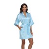 Women's Silk Robes Satin Robes Bridesmaids Robes Silky Kimono Robes