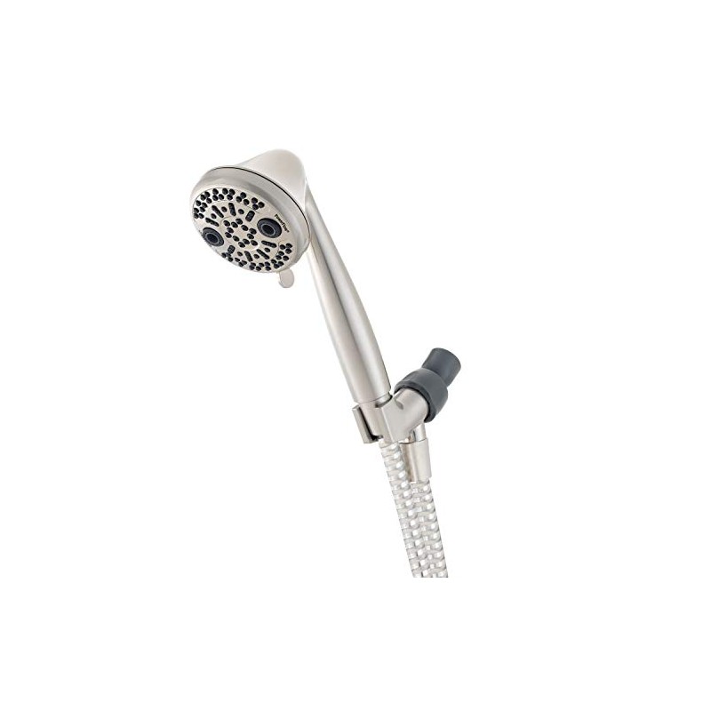 Oxygenics 87446 PowerFlow Brushed Nickel Handheld Shower Head