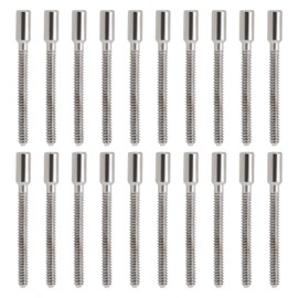 YINETTECH 20Pcs Watch Stem Extenders 0.9mm Watch Extension Bar Watch Spring Bar Winding Stem Extender Watch Crown Stem Extender Watch Repair Accessory