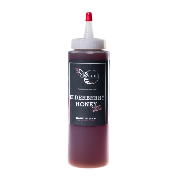 Firebee Elderberry Honey - 12.9oz - Squeeze