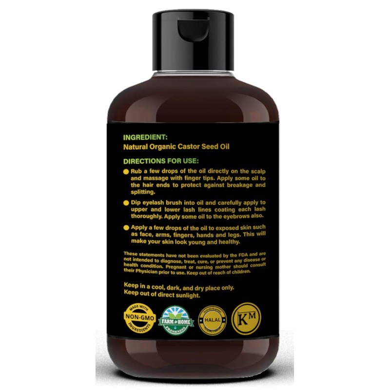Jamaican Black Castor Oil (10.15 fl oz) - 100% Pure