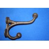 Americana Farmhouse Bath Towel Hooks Cast Iron Double Hooks, 4"