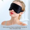 Silk Sleep Eye Mask 2 Pcs- Pure natural soft breathable