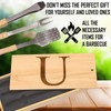 Initial U BBQ Set: Uniquely Designed for "U" with Premium