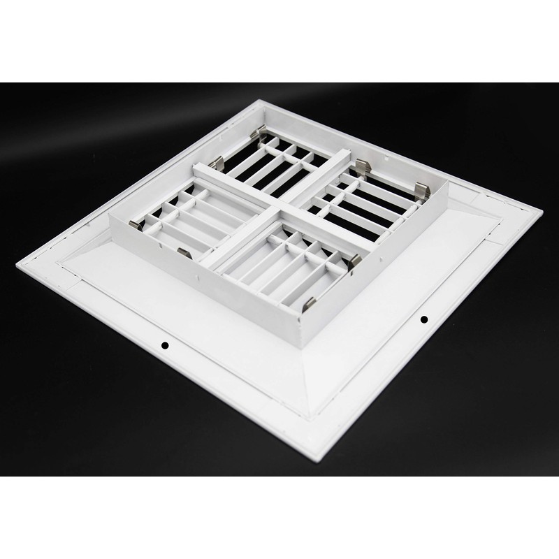 HVAC Premium 10'' w X 10'' h Extruded Aluminum Adjustable