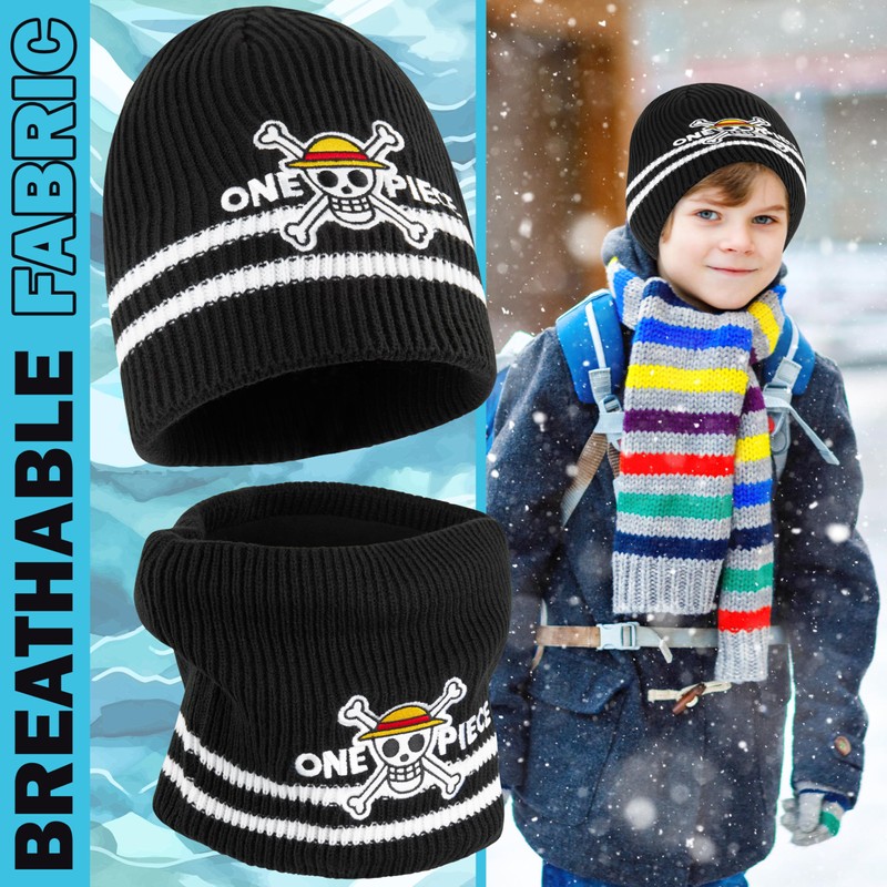 Get Trend One Piece Beanie Winter Accessories Set for Boys