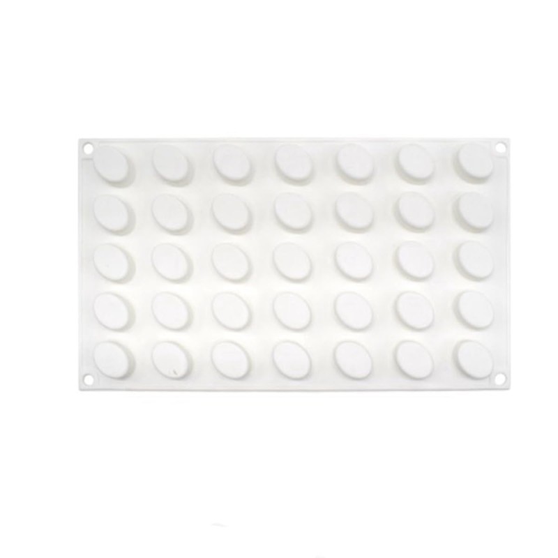 mostsom 35 Grids Gummy Oval Mold Silicone Candy Mold DIY