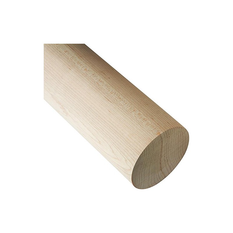 Large 3" Diameter Dowel Rods - Oak