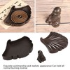 Ginkgo Leaf Incense Burner Antique Exquisite Zinc Alloy Incense Burner