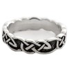 Windalf Irish Celtic Silver Ring ARKA 5mm Infinity Knot Bohemia