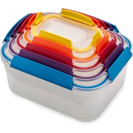 Joseph Joseph Nest Lock - Juego de 5 recipientes de almacenamiento, multicolor