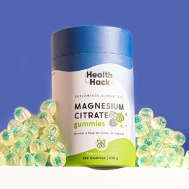 Citrato De Magnesio En Gomitas | 180 Gummies Para 3 Meses Hh