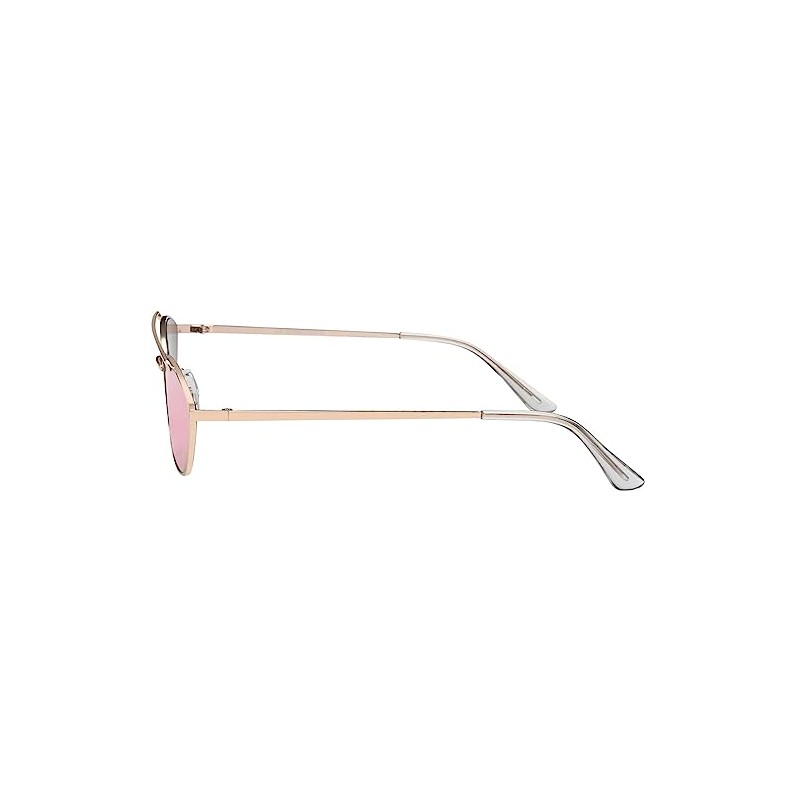 BEZLIT Women's Sunglasses Round Glass Designer, pink