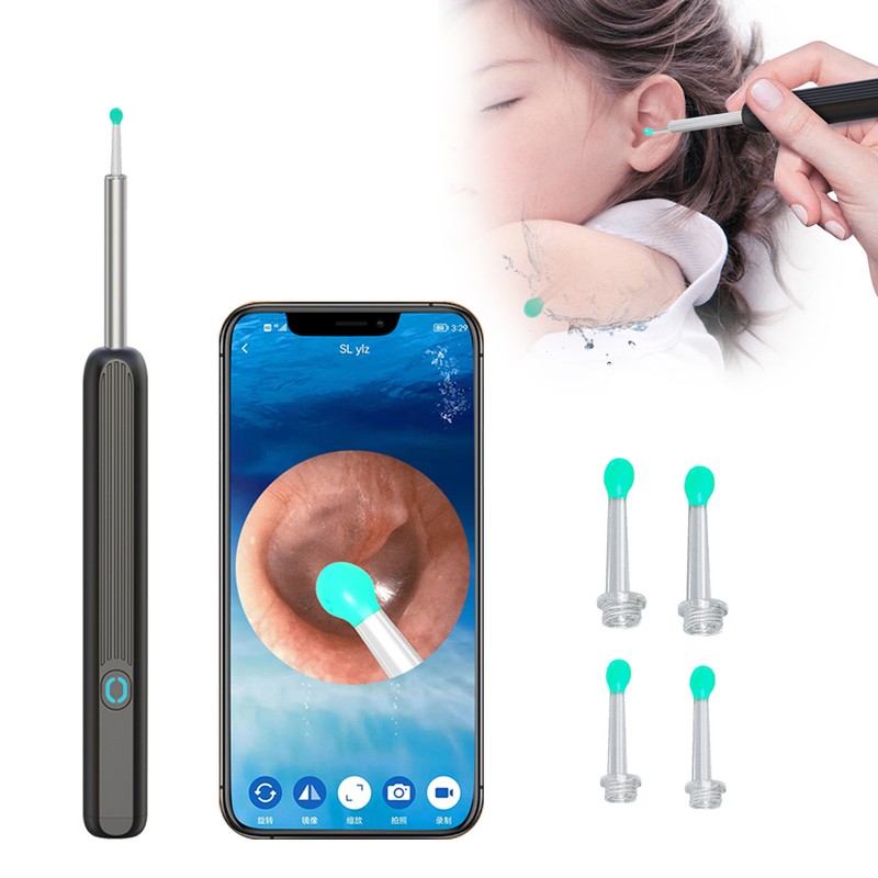Rechargeable Ear Cleaner Wireless Visual Ear Wax Remover Ear Picking