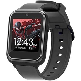 Lamshaw Bandas deportivas de silicona compatibles con relojes inteligentes para niños y niñas, Negro, 22 mm, Modern, Unisex