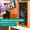 Electrohome Huntley Powered Bookshelf Speakers with Built-in Amplifier and 3"