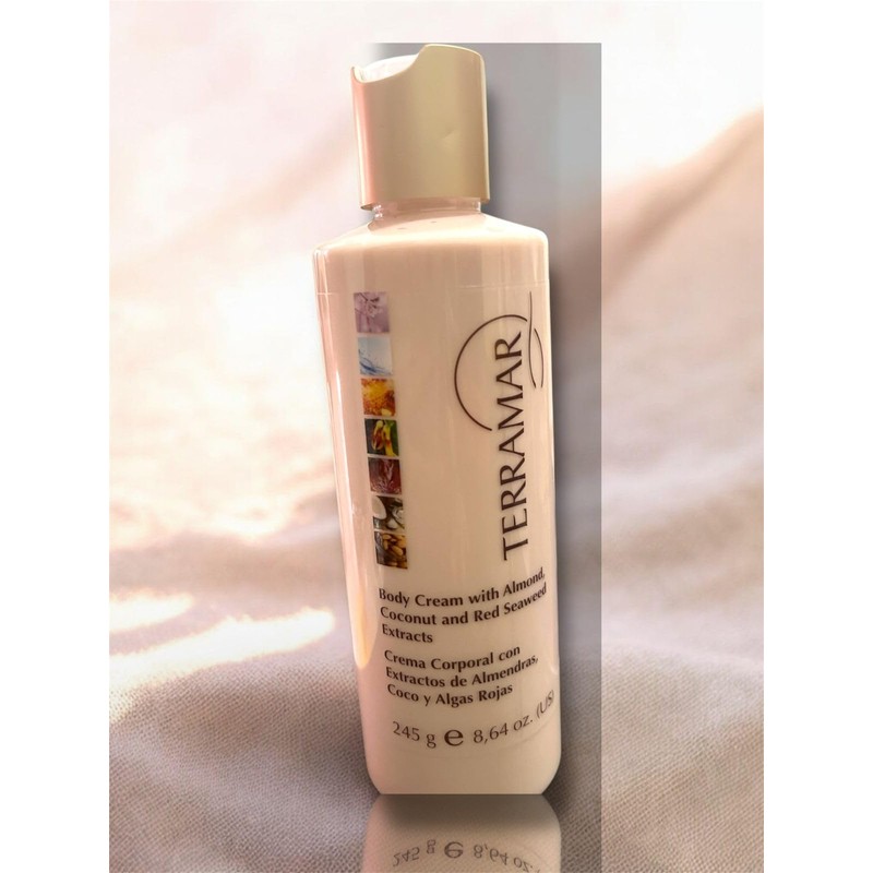 Terramar Crema Corporal con Extractos de Almendra, Coco y Algas