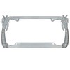 BDK Heavy Duty Rust-Proof Stainless Steel Metal Chrome Tropical Palm
