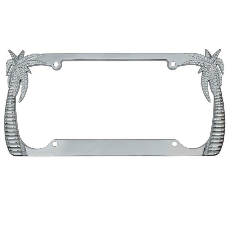 BDK Heavy Duty Rust-Proof Stainless Steel Metal Chrome Tropical Palm