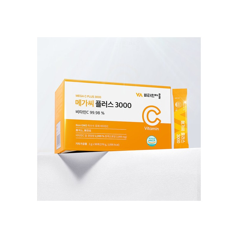 Vitamin Village Mega C Plus 3000 High-Dose Vitamin C (4