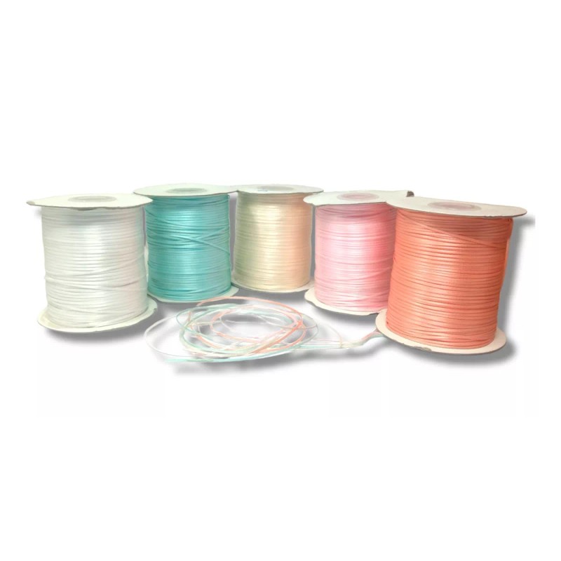 Comecializadora Sesuconsa Rollo Liston 1.6mm 457m Color Satin Nylon Popotillo
