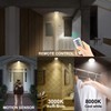 HONWELL Battery Operated LED Ceiling Light, Motion Sensor Ceiling Light,