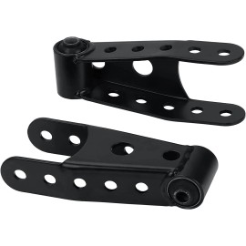 VEHITO 2" Rear Drop Shackles Lowering Kit For 1988-2018 Chevy Silverado GMC Sierra 1500