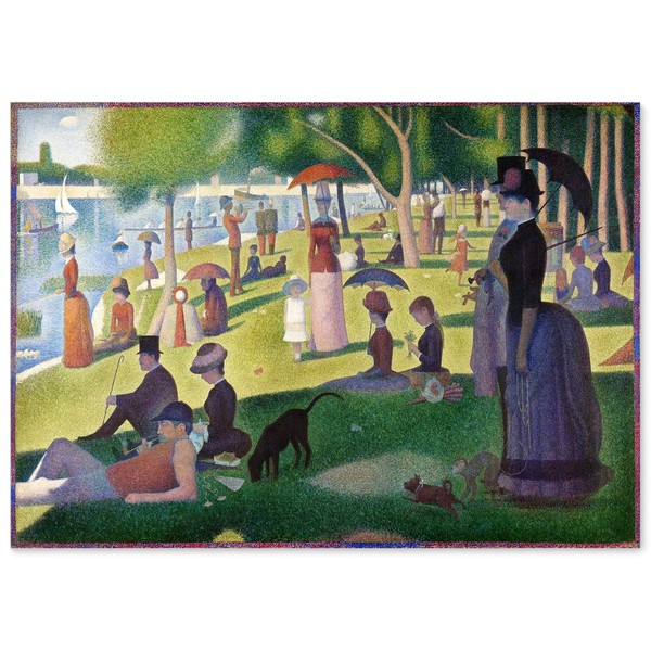 Georges Seurat Grand Sunday Afternoon on the Island of Jatte A3 Size [Made in Japan] [Interior Wallpaper] Painting Art Wallpaper Poster