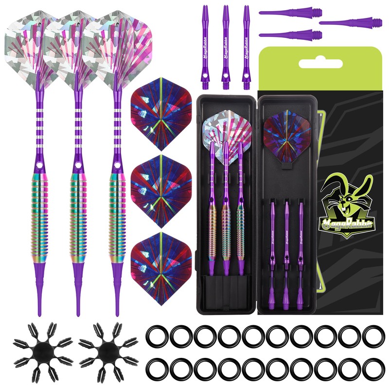 MageRabbit Darts with Plastic Tip for Electronic Dartboard, 18 g