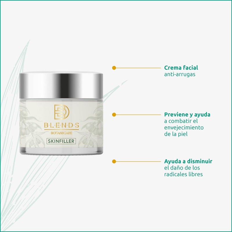 Blends Botanicare Crema Facial SkinFiller 50g