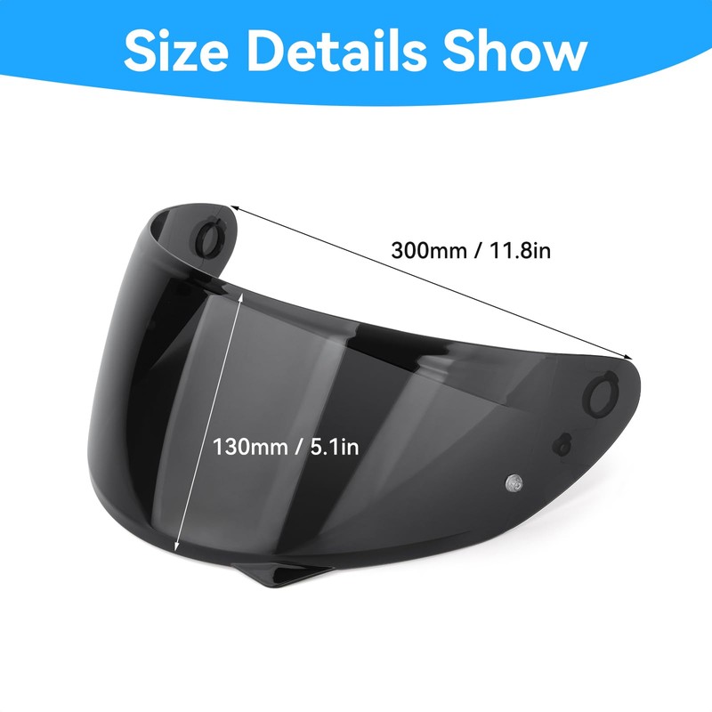 RIDLOG HJ-34P Visor C10 Helmet Visor HJC-C10 Motorcycle Helmet Visor