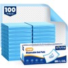 100 Count Disposable Beds Pads,23"x36" Waterproof Adults Incontinence Chucks Underpads,Absorbent