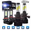 AUIMSOCO 4sides Led Headlight High Low Beam Fog Light For