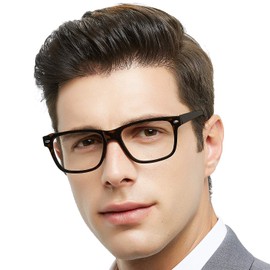 OCCI CHIARI 2 pack Black Men Reading Glasses Fashion Reader Magnification 0 100 125 150 175 200 225 250 275 300 350 400 500 600