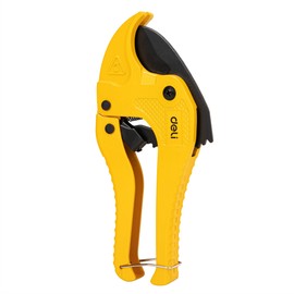 PVC Cutter, PVC Pipe Cutter, Ratcheting Type, One-Touch Pipe Cutter, Cutting Ability 1.7 inches (42 mm)