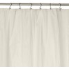 Carnation Home Fashions Premium Quality Vinyl Shower Curtain Liner-Bone