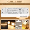 25W Dimmable LED Driver, 120V AC to 24V DC Transformer