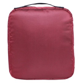 Kylebooker Soft Plastic Bait Storage Binders Organizer Saltwater Fishing Lure Leader Wallet Tackle Binder Bag (Red)