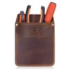 RingSun Genuine Leather Pocket Protector for Men, Durable Pocket Tool