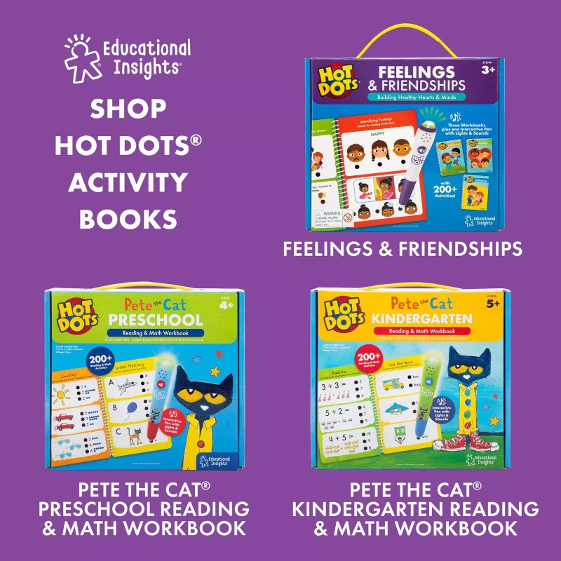 Educational Insights Hot Dots Light Up Interactive Learning Pen for