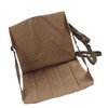 Folding Stadium Cushion 600D Oxford Cloth with Backrest Portable Stadium