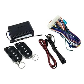 Scytek A15+ Keyless Entry Car Alarm Security System w/Shock Sensor & 2 Remotes