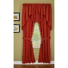 Today's Curtain Orleans 84" Panel Pair with Tiebacks Tambour Scallop