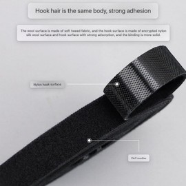 IFNOW Hook-and-Loop Cable Ties Reusable Fastening Tape Double-Sided Cable Management Tape Strength and Durability 0.4''/Width (Total 57.4FT, Width 0.4in)