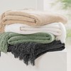 EVERGRACE Soft Chenille Throw Blanket for Couch, Cozy Plush Fuzzy