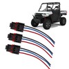 Busbar Power Wiring Harness, 6-Piece Impulse Power Plug Pigtail Connection