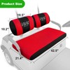 10L0L Golf Cart Front Seat Covers for Yamaha G2/G9/G16/G19/G22 &